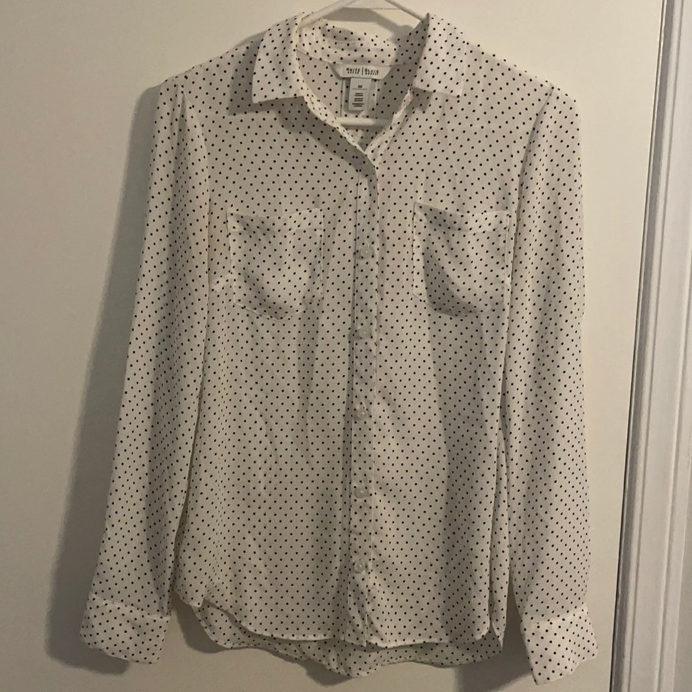 White House Black Market dress blouse